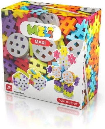 Meli Maxi Constructor Building Set 70 pieces