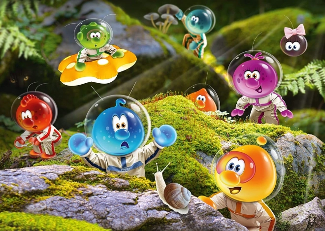 Puzzle SCHMIDT Spacebubble Club: Landing in the Mossy Forest 1000 pieces
