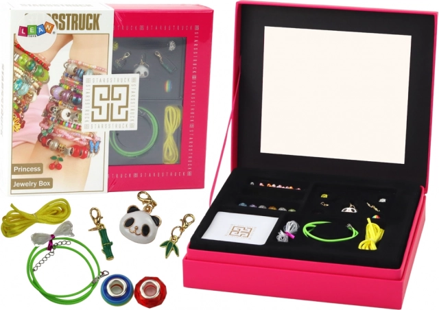 Creative Bracelet-Making Kit with Beads and Charms