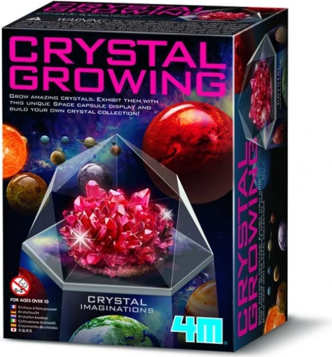 Educational Kit for Growing Crystals 4M - Red Crystals