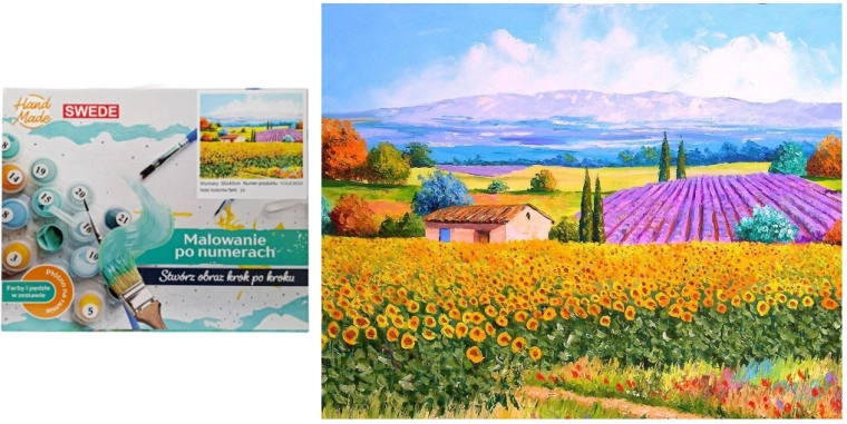 Paint by Numbers In the Countryside