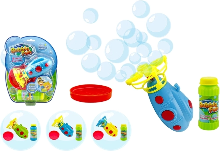 Bubble Fun souffleur de bulles sous-marin avec recharge 60 ml
