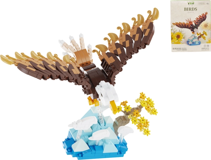 Bouwset adelaar 489 stukjes