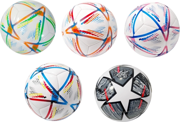 Colorful children's soccer ball