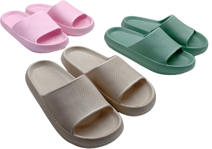 Damen-Pantoffeln mit bequemer Sohle