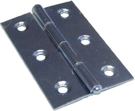 Charnière articulée 50 × 45 mm galvanisée, lot de 20 pcs