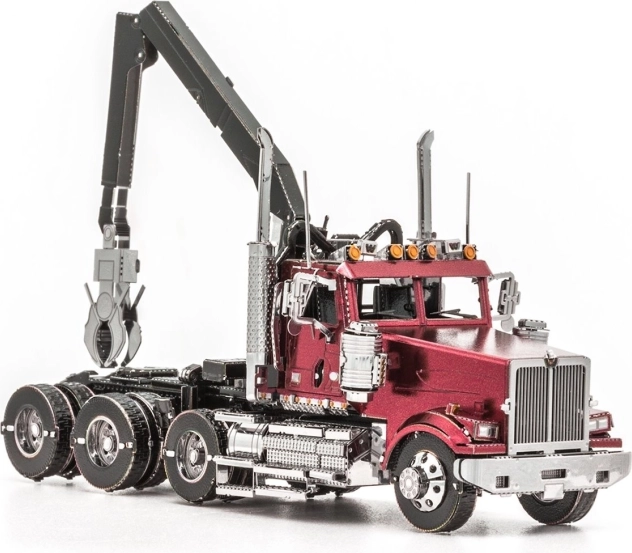 Metal 3D Model Western Star 4900 with Log