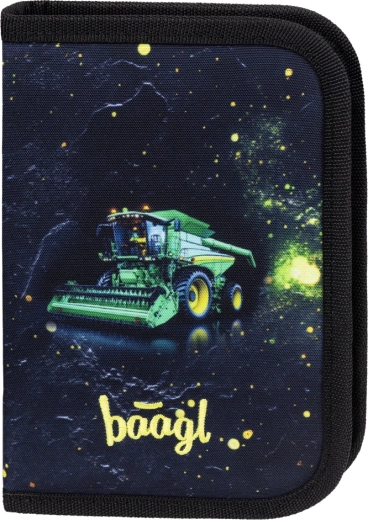 Baagl single-compartment school pencil case Tractor GRS