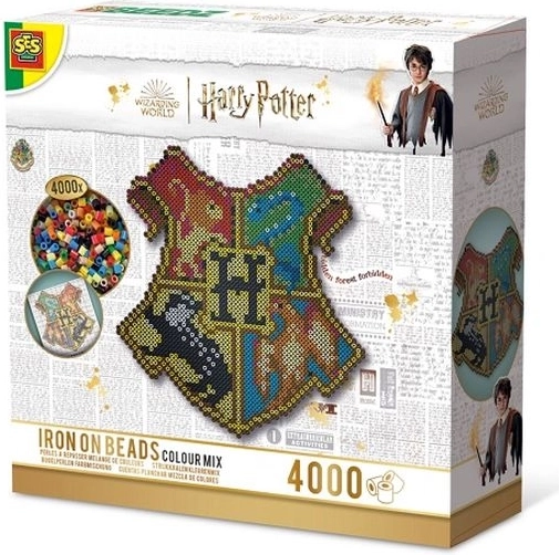 SES Creative Harry Potter strijkkralen – Hogwarts-wapen