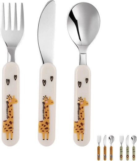 Children’s Cutlery Zoo, 3-piece set
