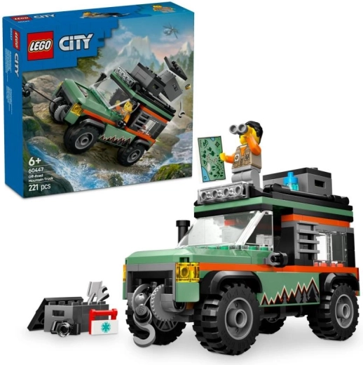 LEGO City Mountain 4x4 Off-Road Truck