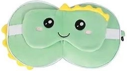 Travel Pillow with Dino Mask
