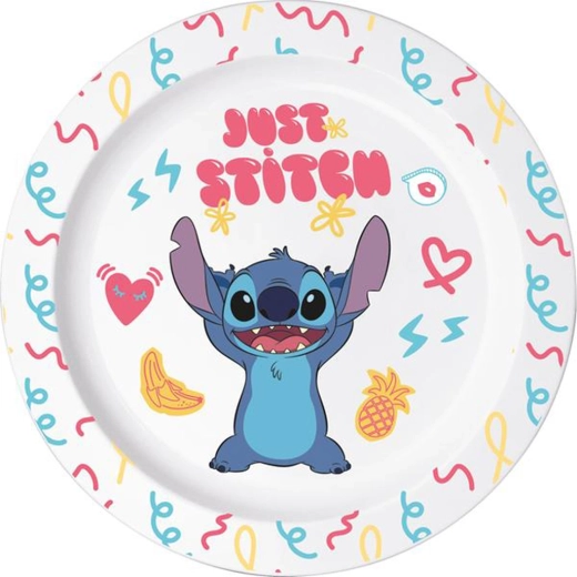 Assiette en plastique STITCH 23,1 × 20,3 cm