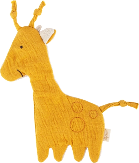 Sigikid muslin comforter giraffe with crinkle foil