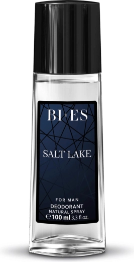 Déodorant pour homme en verre BI-ES Salt Lake 100 ml