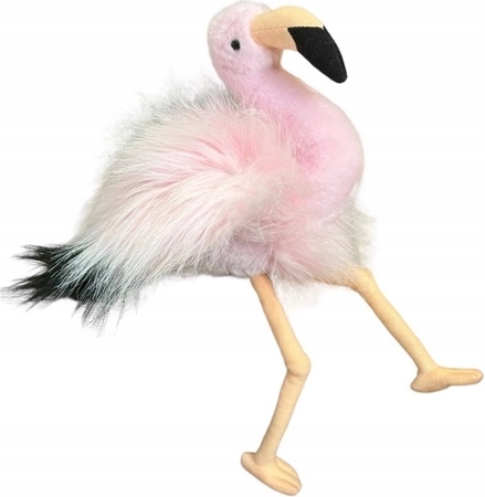 Peluche flamant rose 20 cm