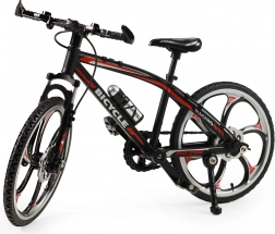 Mini mountain bike – metal model 20 cm, black