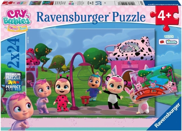 Ravensburger puzzle Cry Babies Magic Tears 2×24 pieces