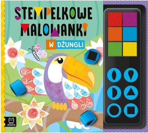 Stamp Coloring in the Jungle – Stamp Coloring Pages