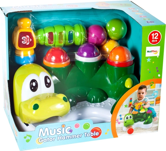 Dinosaur Crocodile – fun hammer-and-balls game