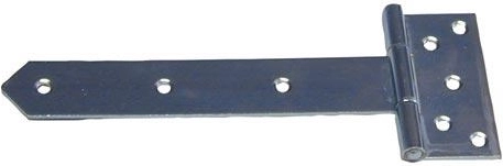 Charnière en acier galvanisé avec trous 2,5 mm