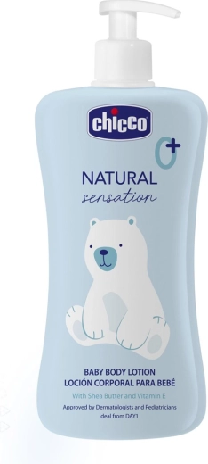 Chicco lichaamsmelk met sheaboter en vitamine E Natural Sensation 500 ml