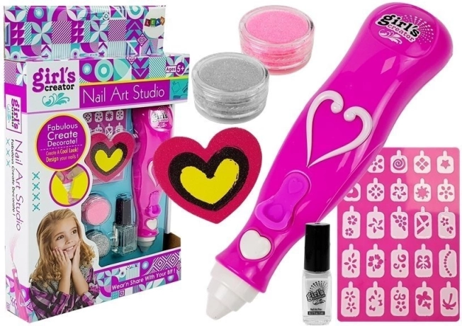 Creatieve Nagel Decoratieset voor Meisjes