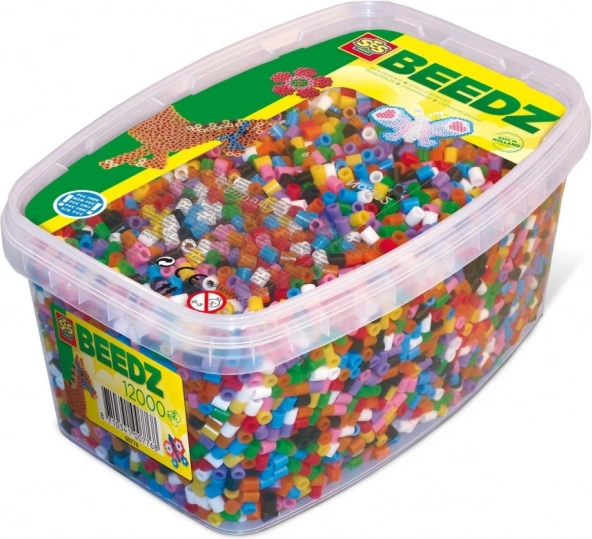 Kit créatif de perles à repasser SES Creative Beedz Mix 12 000 pcs