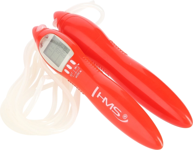 Corde à sauter numérique avec écran LCD HMS, 2,7 m