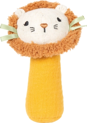 Small Foot fabric rattle little lion