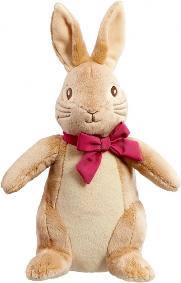 Rainbow pluchen konijntje FLOPSY met strik – groot