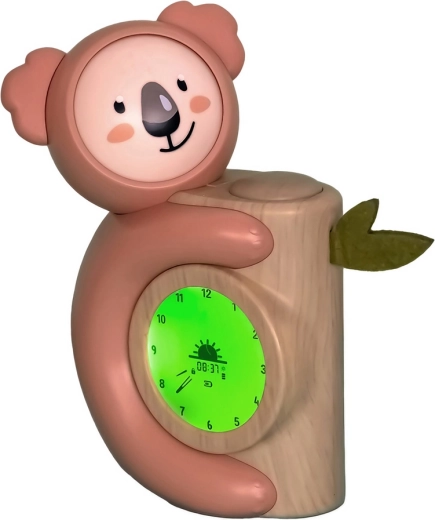 Pabobo children's alarm clock and sleep trainer Koala with nightlight