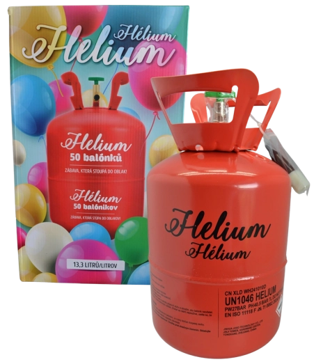Helium for 50 Balloons SPARKYS 13 l