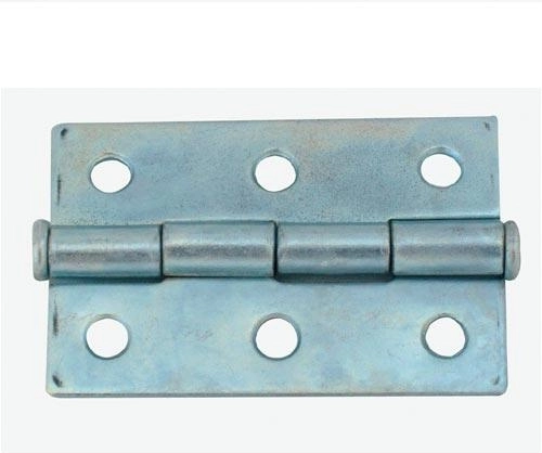 Charnière de porte 80 mm galvanisée, lot de 50 pcs