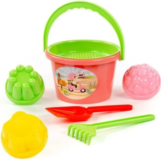 Ensemble coloré de jeux de sable pour enfants