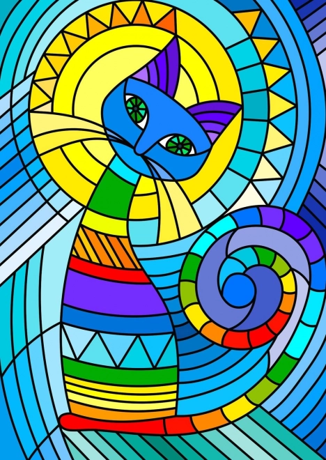 Puzzle Ornamental Cat 1000 pieces ENJOY