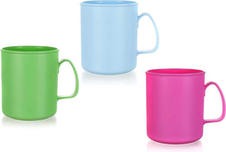 Mug en plastique 0,3 l – assortiment de couleurs
