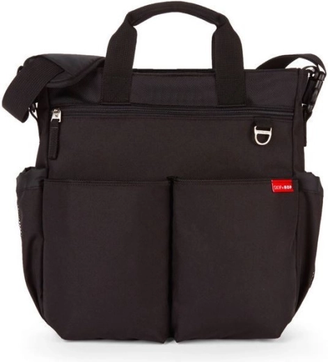 Duo Signature Changing Bag, Heather Gray