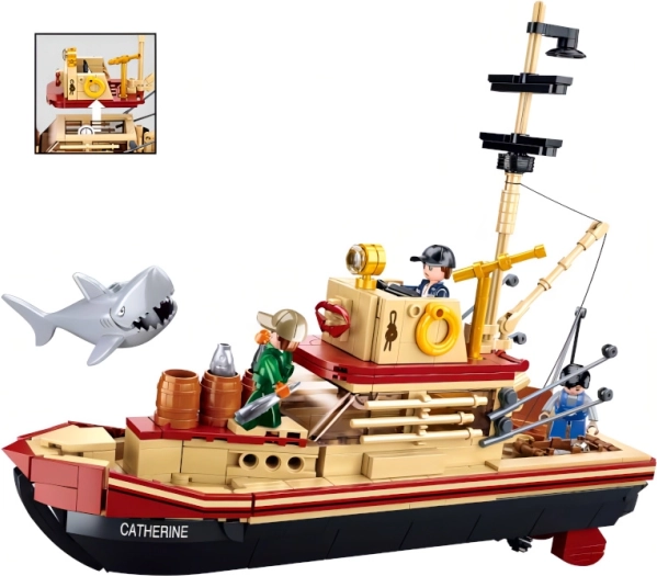 Sluban Fishing Boat Catherine Building Set