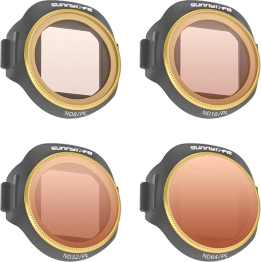 Sunnylife ND/PL Filterset für DJI Mini 5 Pro (ND8/PL, ND16/PL, ND32/PL, ND64/PL)