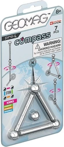 Trefl Geomag Pro-L magnetic construction set Compass – 7 pieces