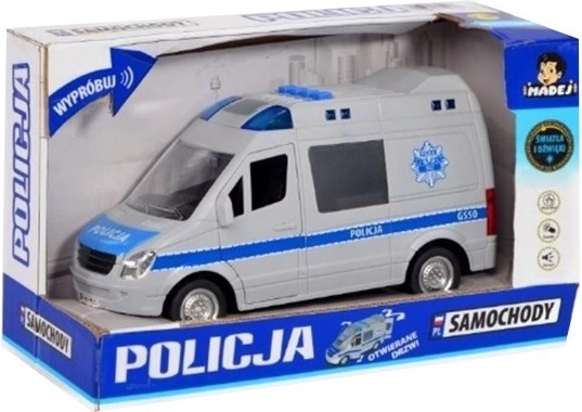 Polish police car with sound