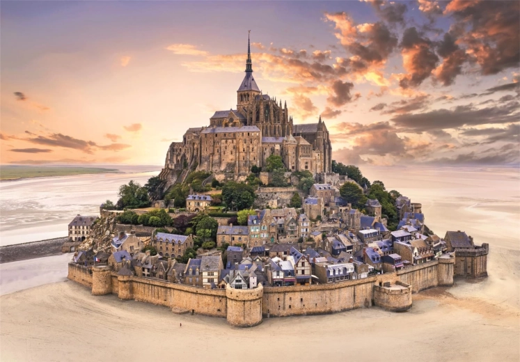 Mont Saint-Michel 1500-Piece Puzzle CLEMENTONI