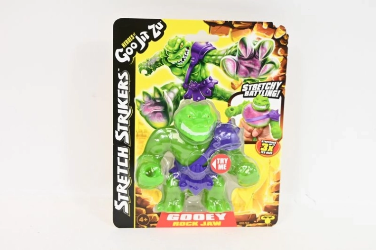 Goo Jit Zu Rock Jaw Stretch Strikers – figurine extensible