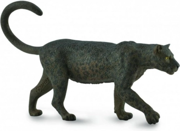 Collecta black leopard figurine