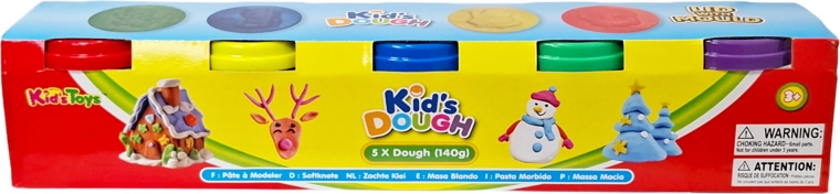 Modeling Clay – Set of 5 Tubs