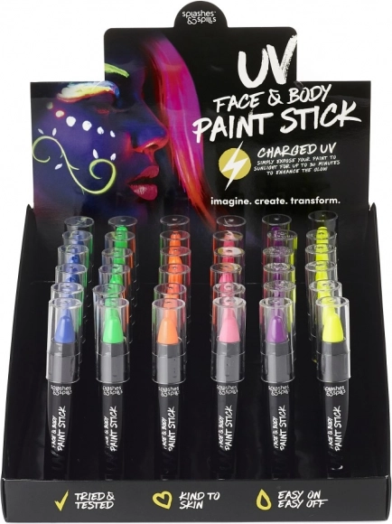 UV Face and Body Paint Stick