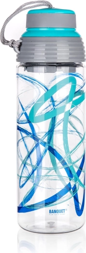 Tritan Water Bottle 550 ml BANQUET QUEST turquoise