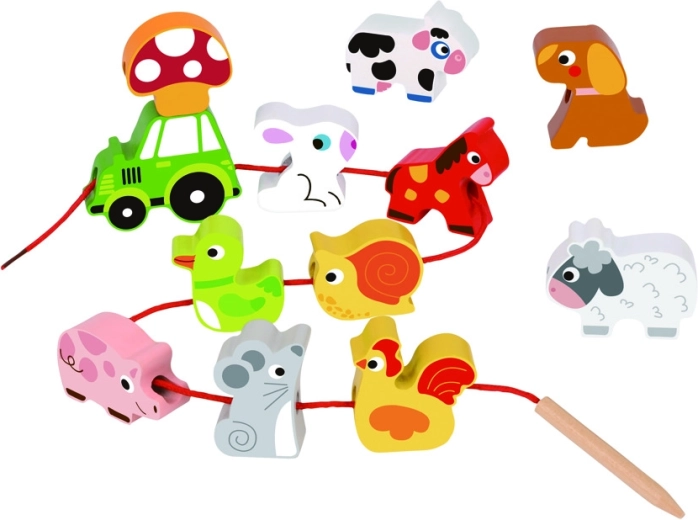 Babu Wooden Lacing Farm