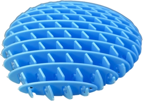 Anti-stress fidget toy blue 10 cm